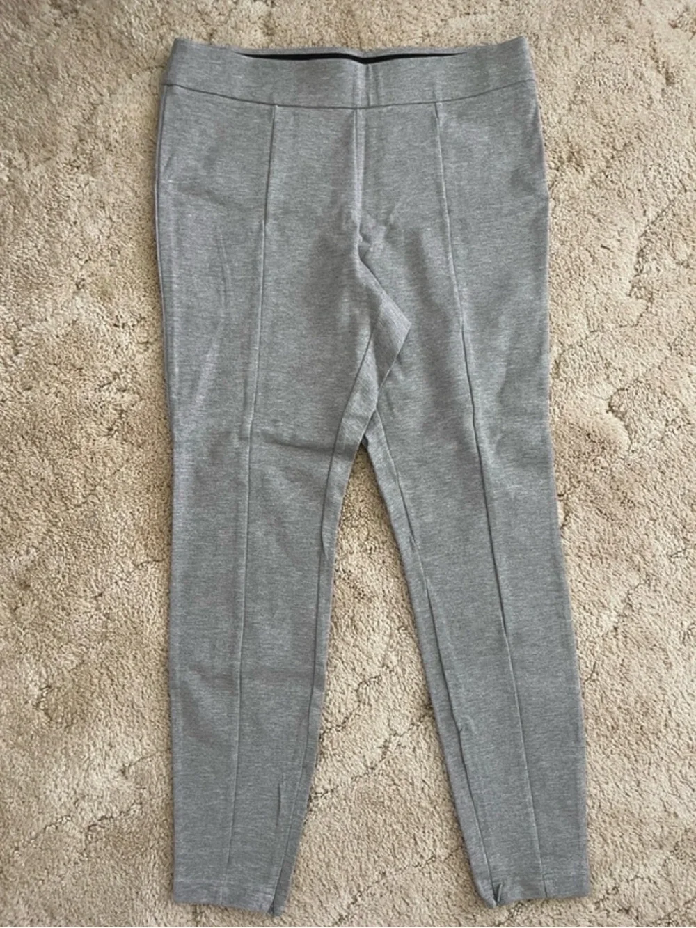 a new day Woman’s Heather Gray Stretch Leggings Sz Large Activewear Athletics
